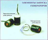 Элементы запуска генераторов